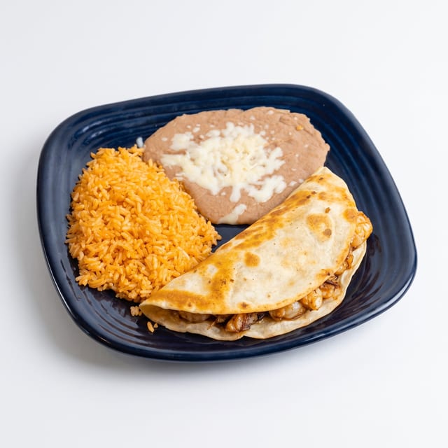 Shrimp Quesadilla.