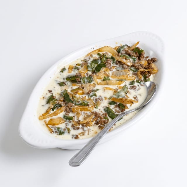 Spicy Chori Queso Dip.