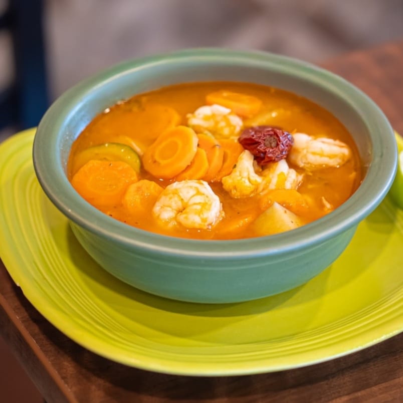 Caldo De Camaron | Spicy Shrimp Soup.