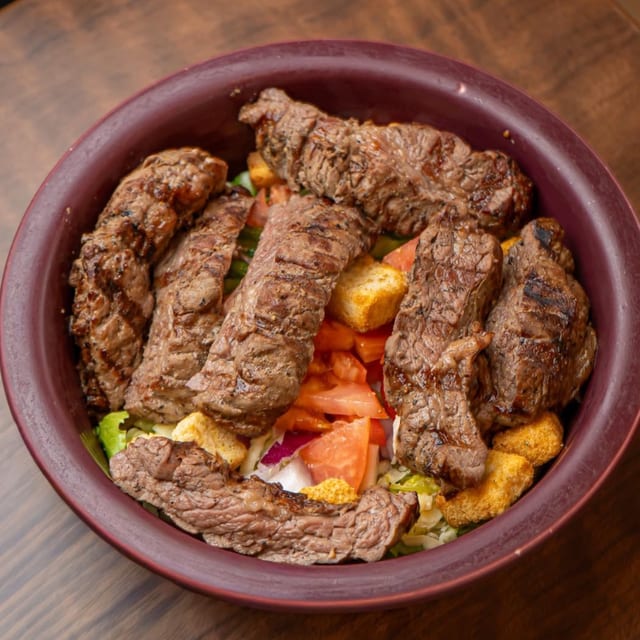 Top Shelf Steak Salad.