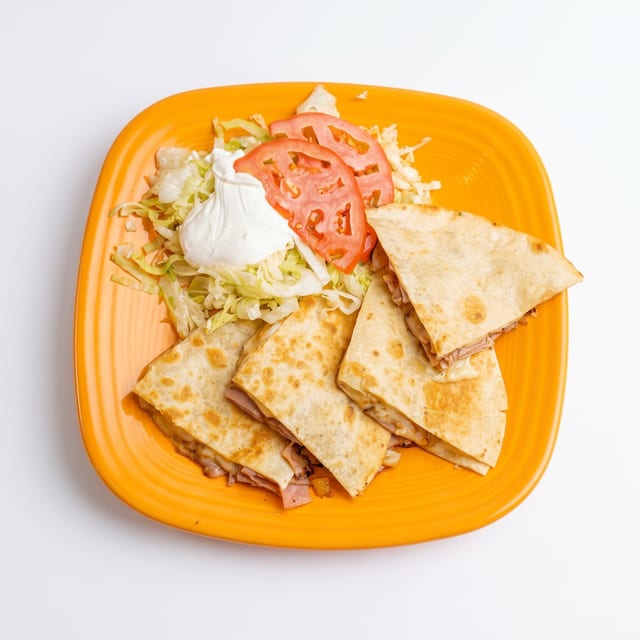 L - Hawaiian Quesadilla.