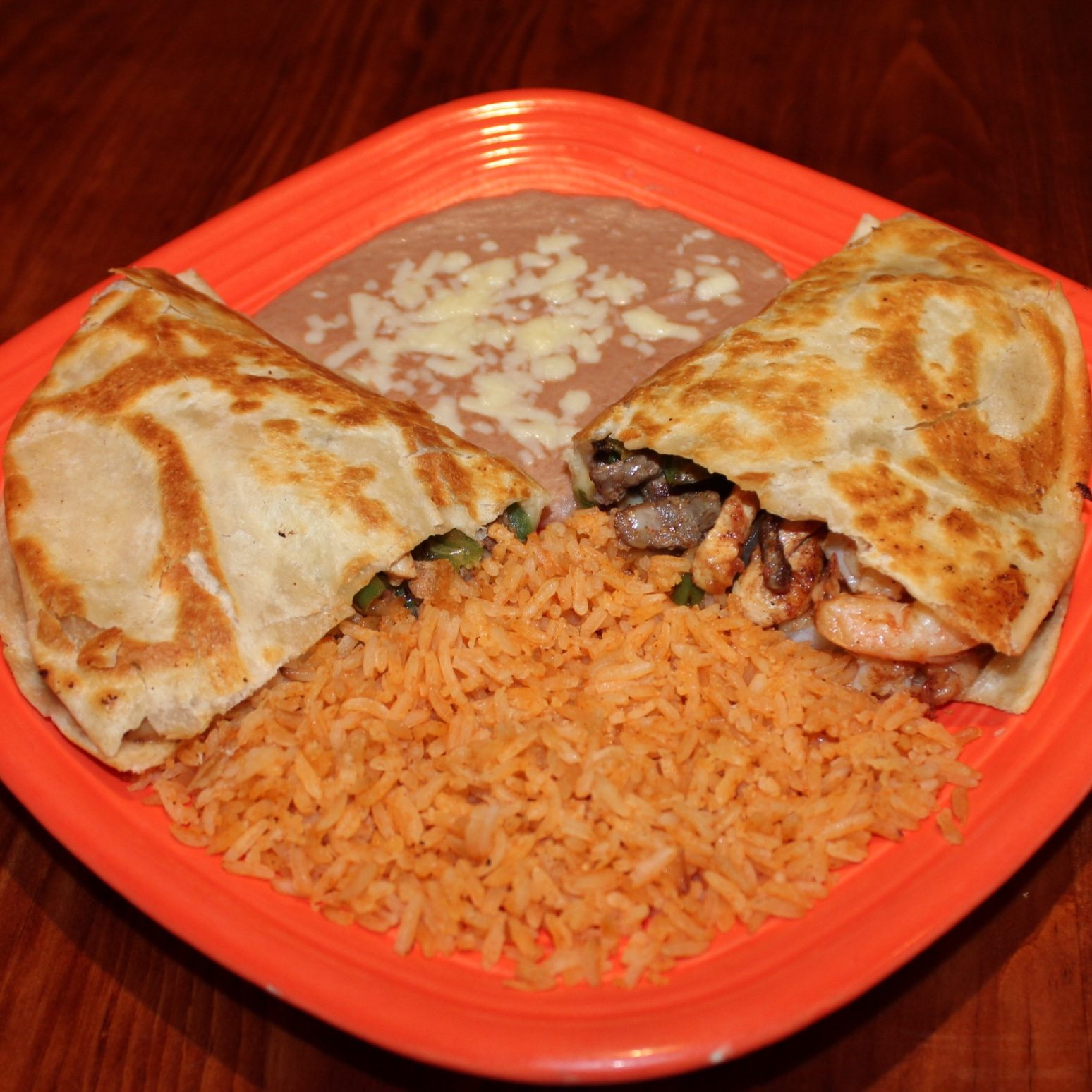 Special Agave Quesadilla.