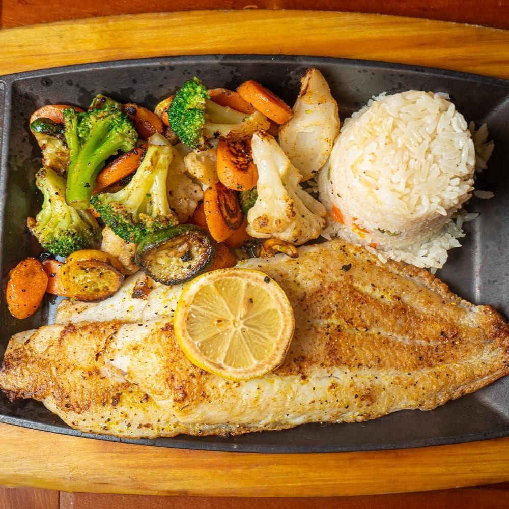 Grilled Catfish Plate.