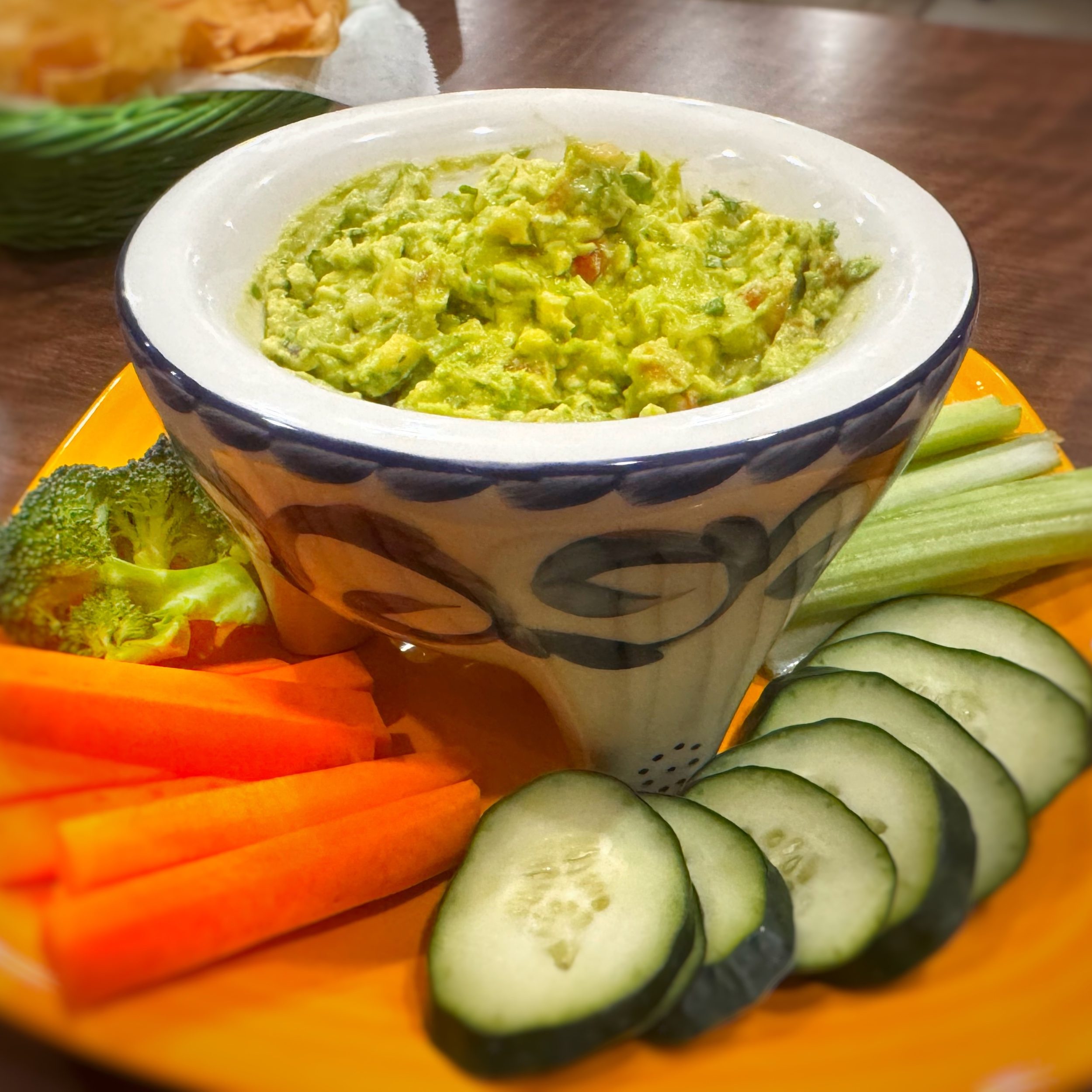 Guacamole + Veggies.