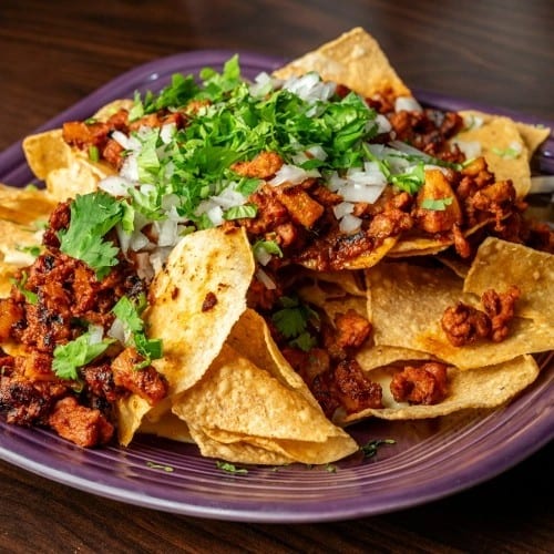 Nachos Al Pastor.