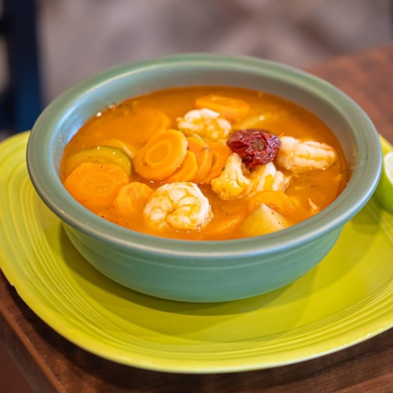 Caldo de Camaron.