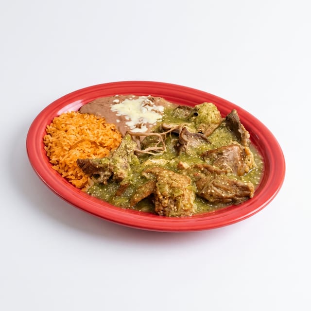 Chile Verde (Pork in Green Chile Sauce).