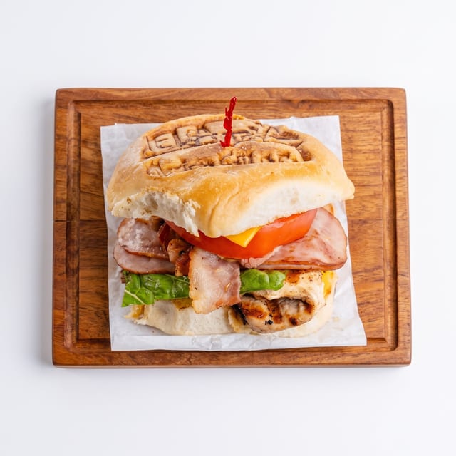 Chicken Club Sandwich.