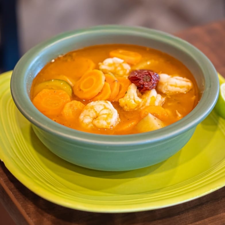 Caldo de Camaron.