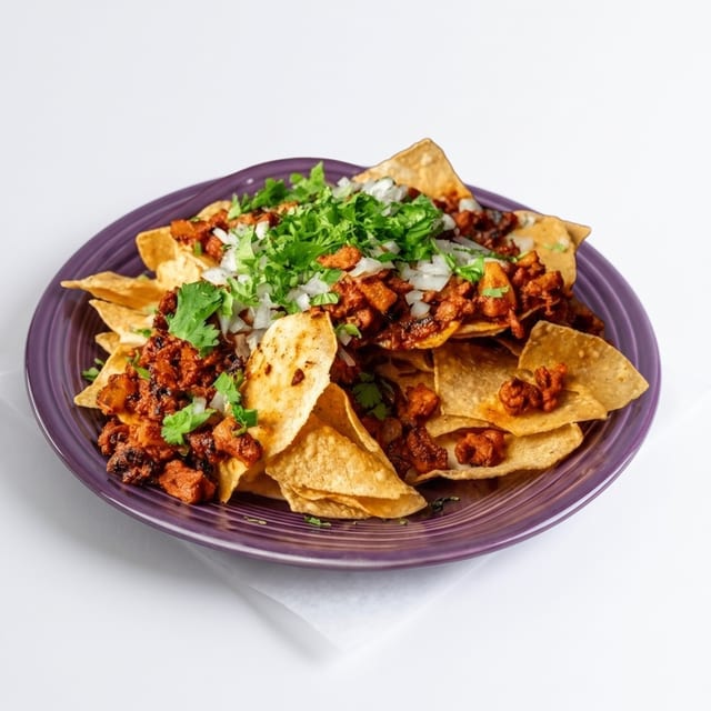 Nachos Al Pastor.