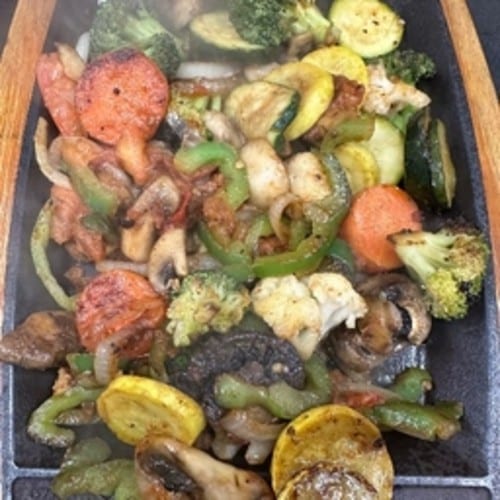 Vegetarian Fajitas.
