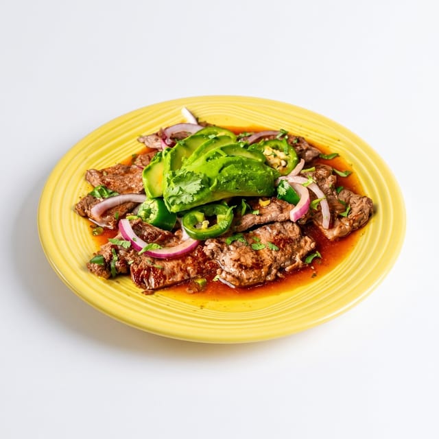 Tiradito de Ribeye (Sliced Ribeye).
