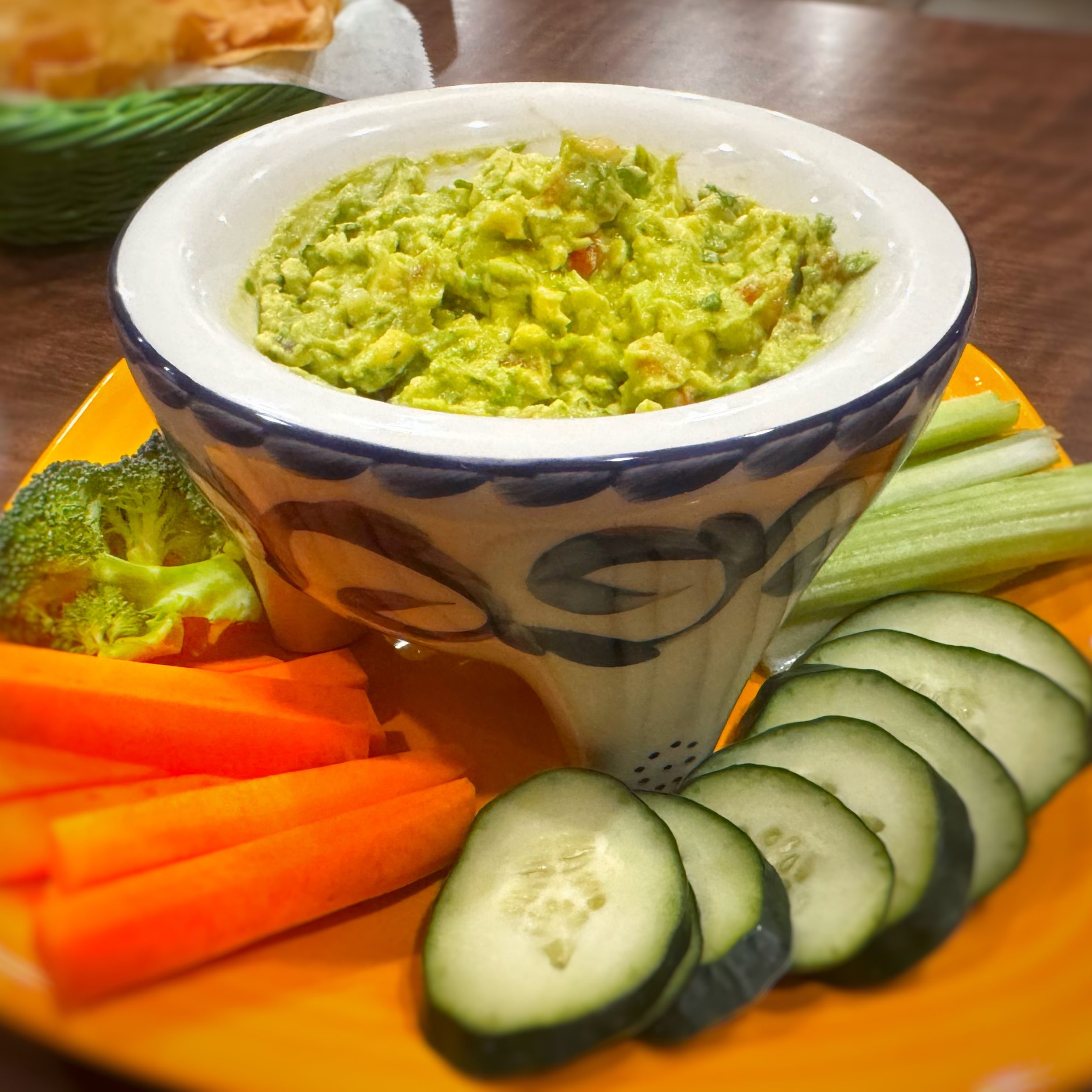 Guacamole + Veggies.