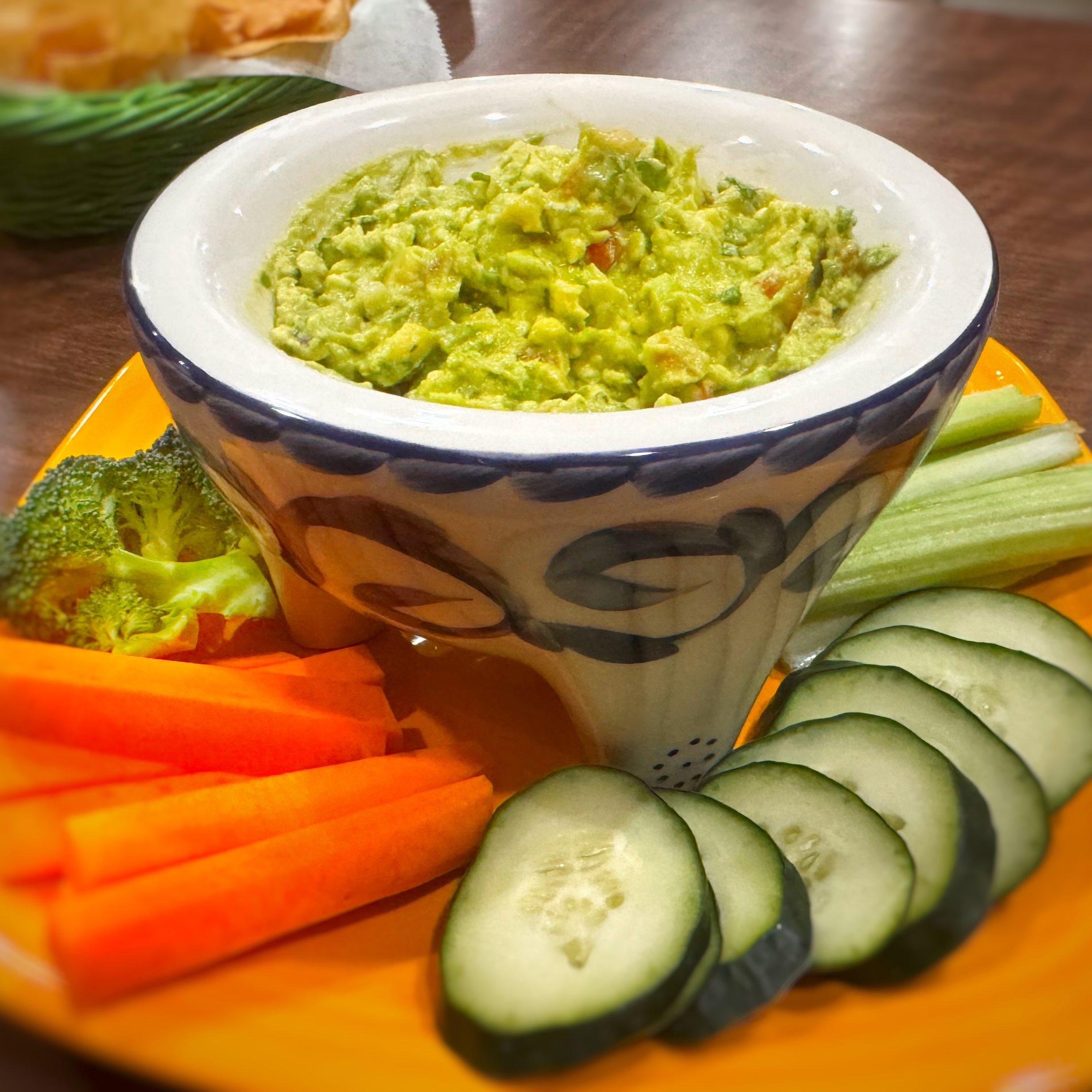 Guacamole + Veggies.