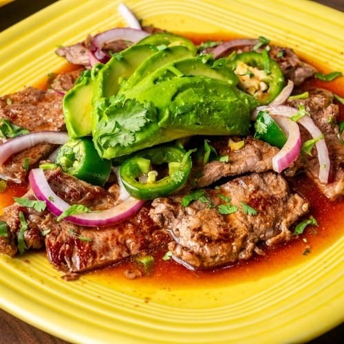 Tiradito de Ribeye.