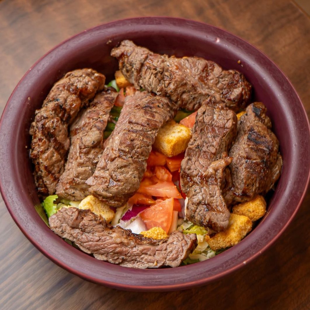 Top Shelf Steak Salad.