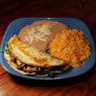 Mushroom Quesadilla