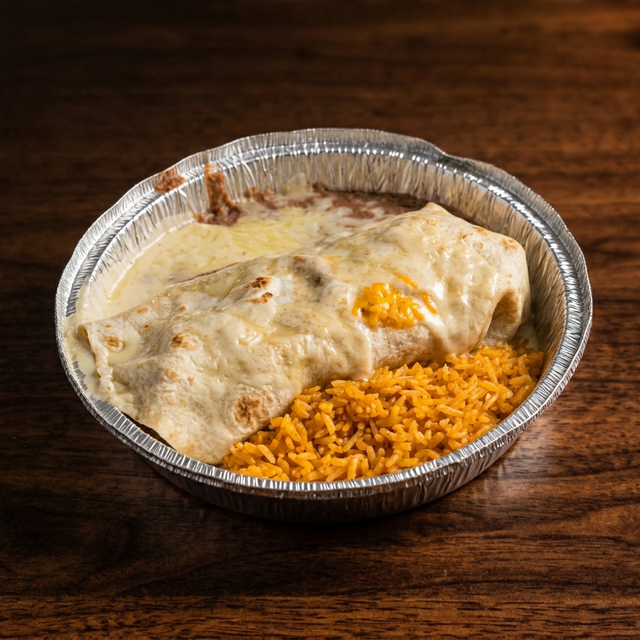 Sky Surf & Turf Burrito.