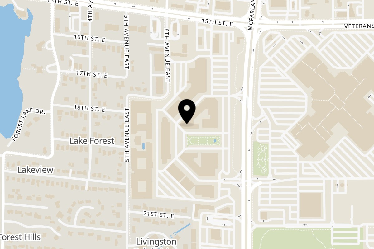 Map showing the location of El Agave Mexican Grill Tuscaloosa on 1800 McFarland Blvd E #430 in Tuscaloosa