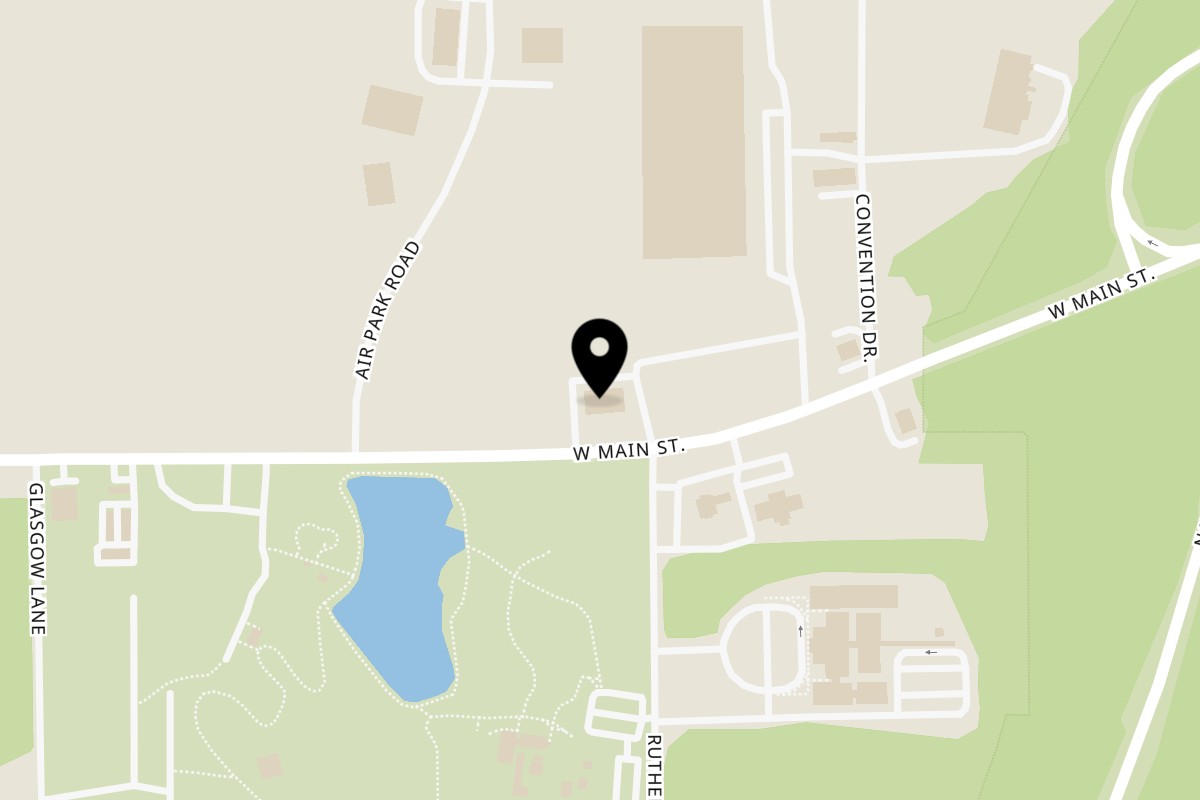 Map showing the location of El Agave Mexican Grill Tupelo on 3418 W Main St in Tupelo