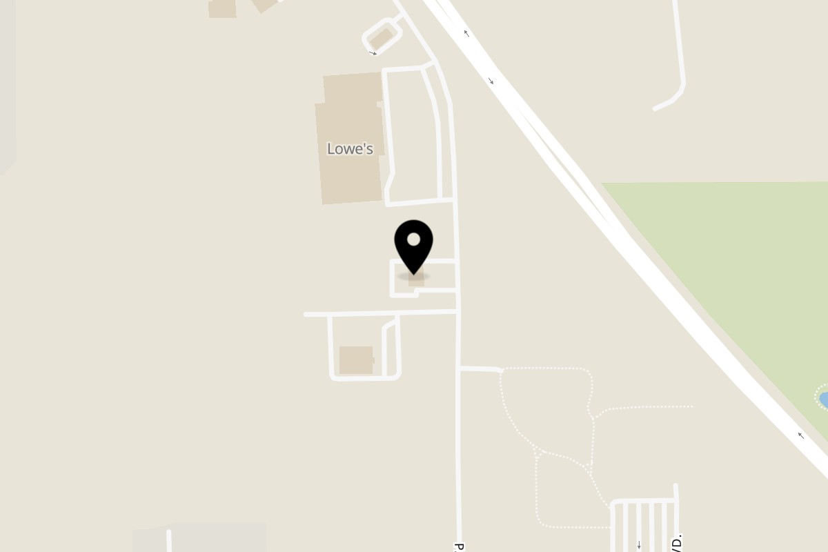 Map showing the location of El Agave Mexican Grill New Albany on 650 Park Plaza Dr in New Albany